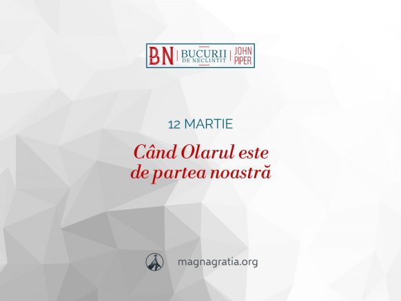12 martie / Când Olarul este de partea noastră