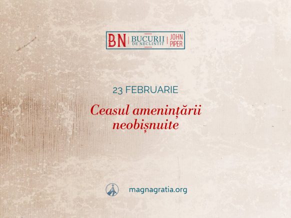23 februarie / Ceasul amenințării neobișnuite