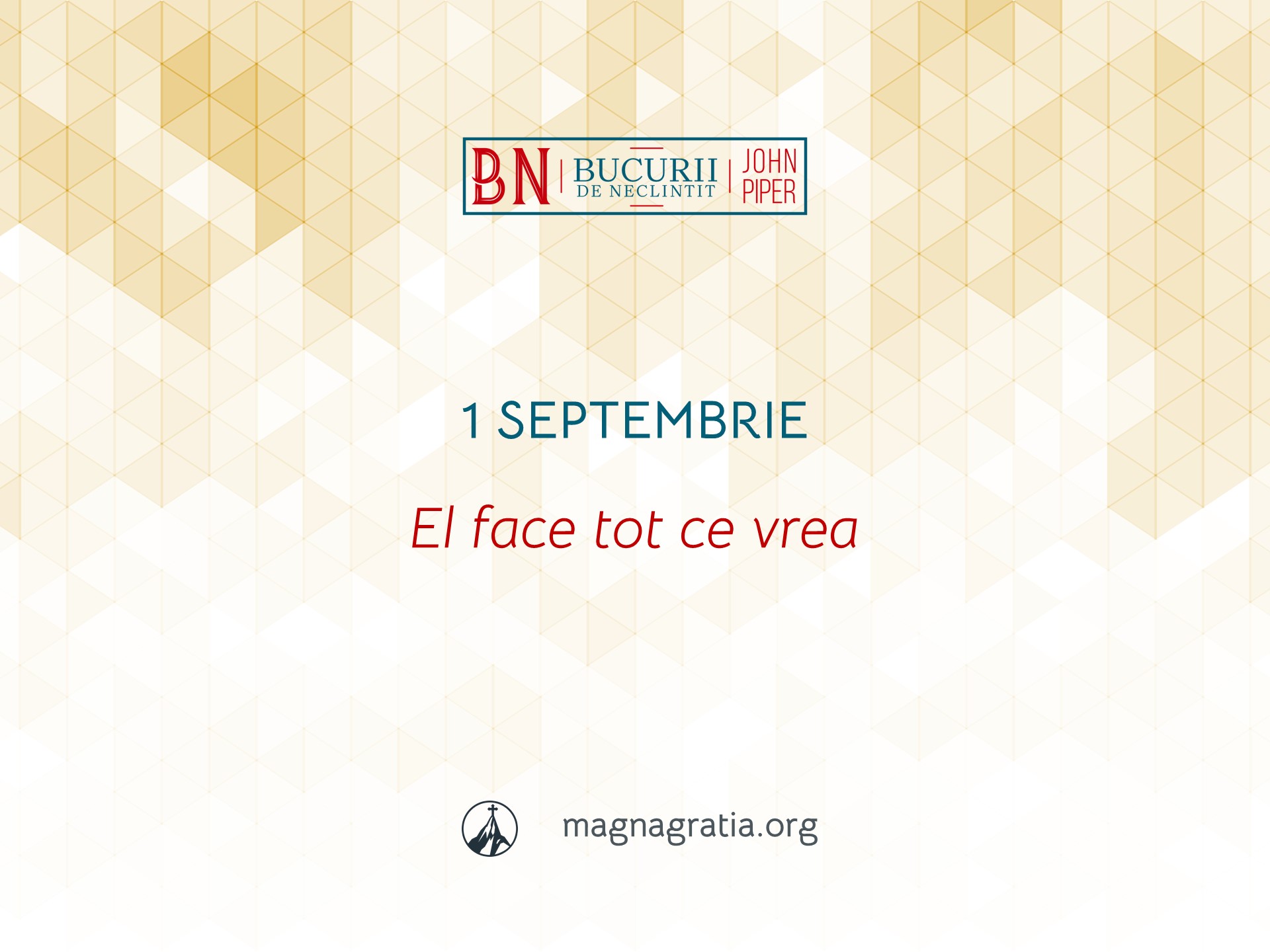 1 Septembrie / El face tot ce vrea