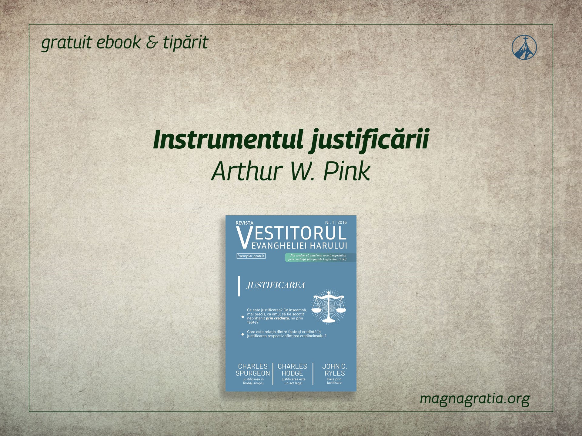 Instrumentul justificării