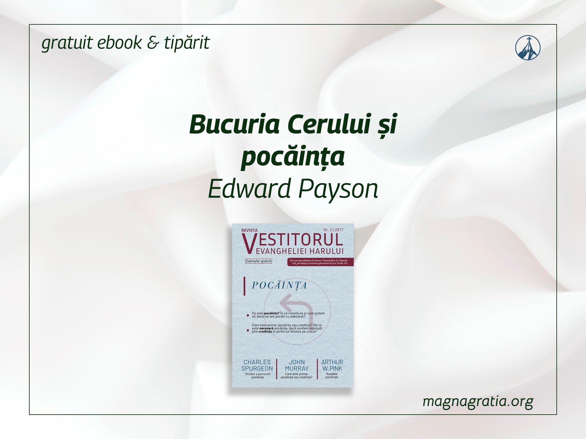 Bucuria Cerului și pocăința