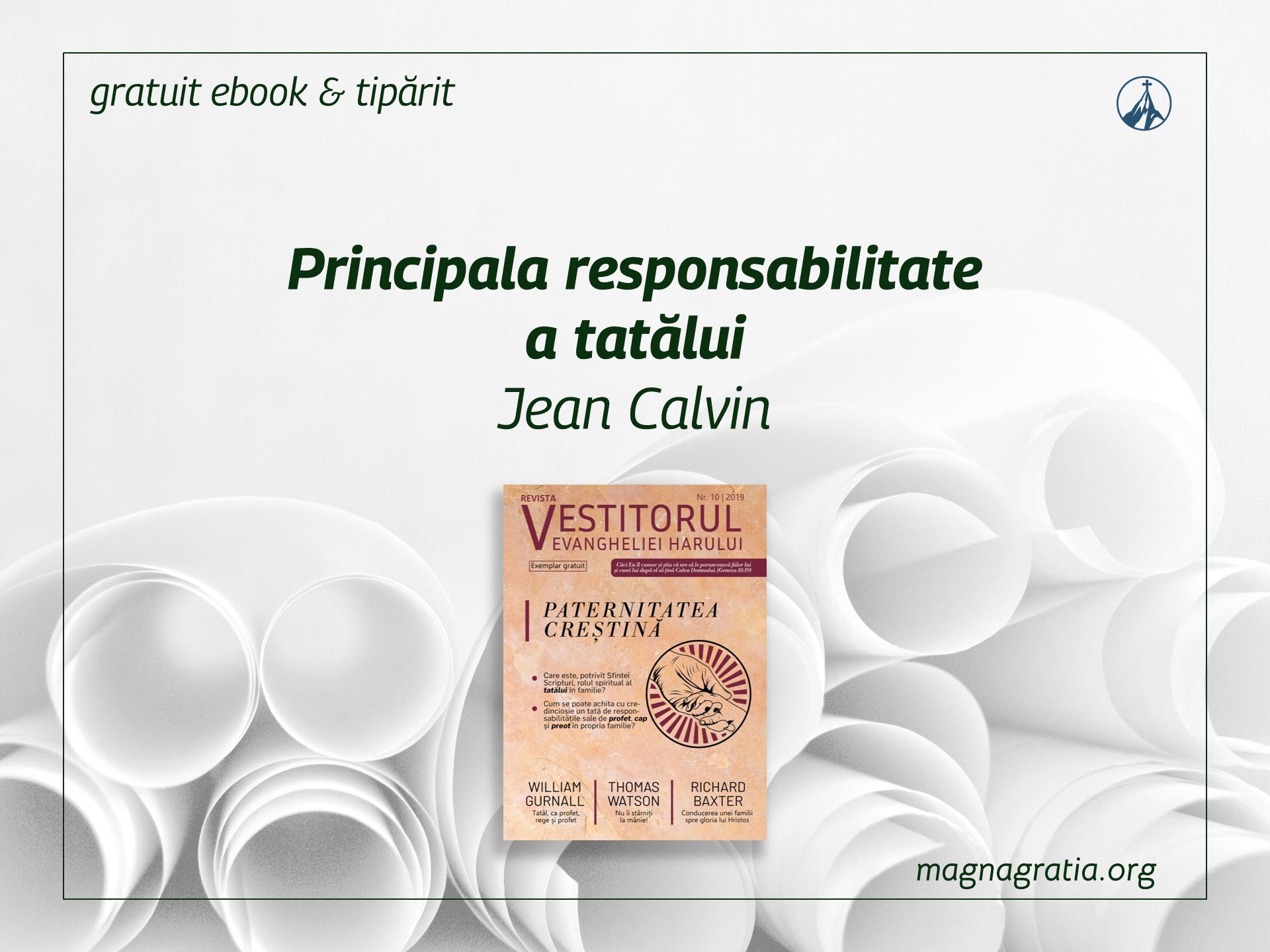 Principala responsabilitate a tatălui