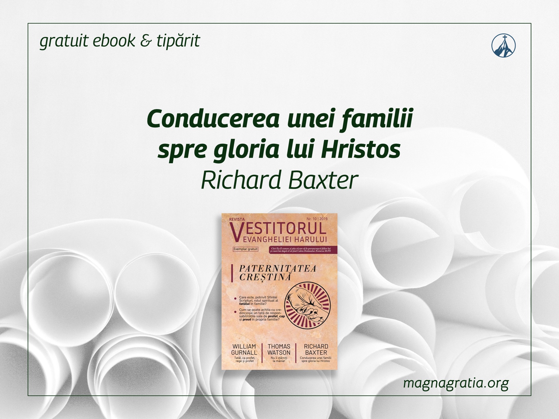 Conducerea unei familii spre gloria lui Hristos