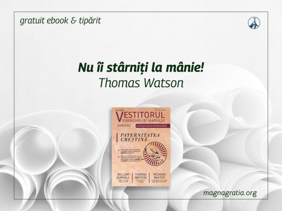 Nu îi stârniți la mânie!