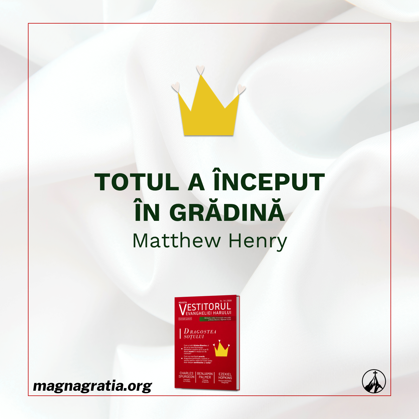 Totul a început în grădină