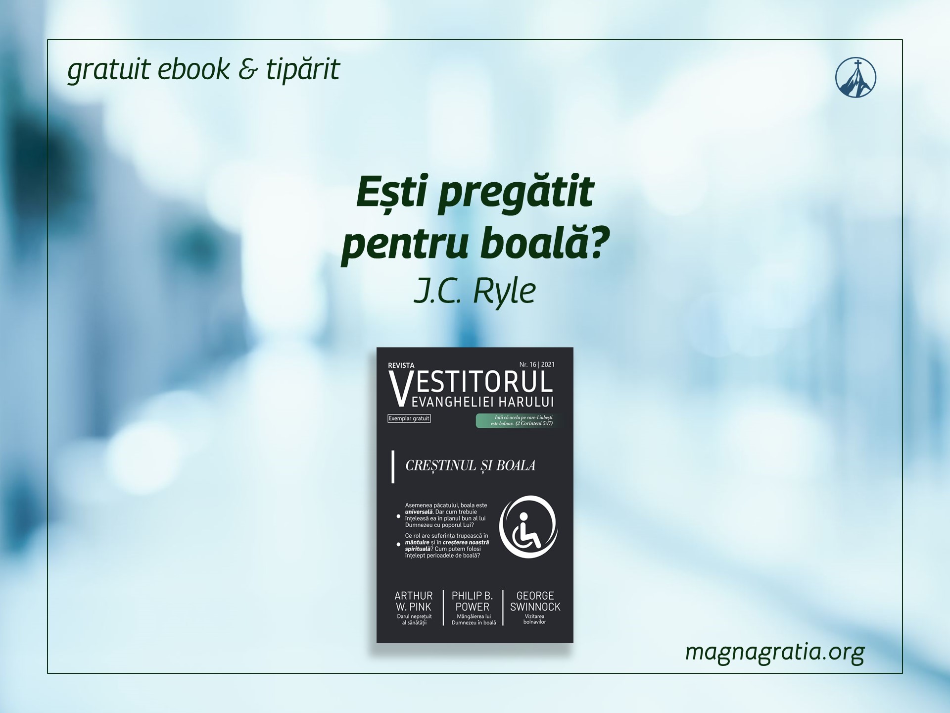 Ești pregătit pentru boală?