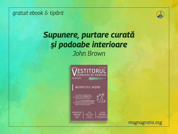 Supunere, purtare curată și podoabe interioare