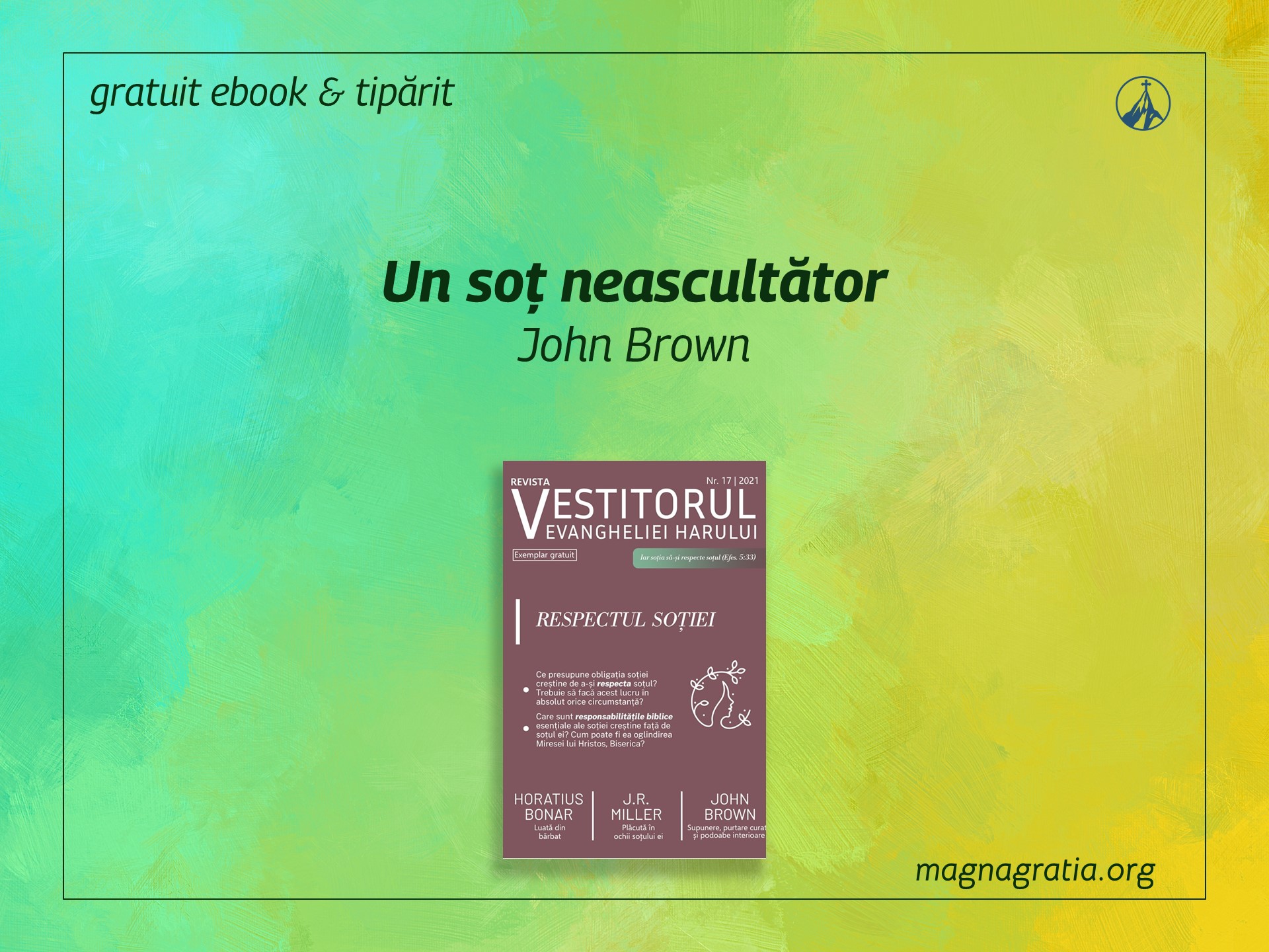 Un soț neascultător