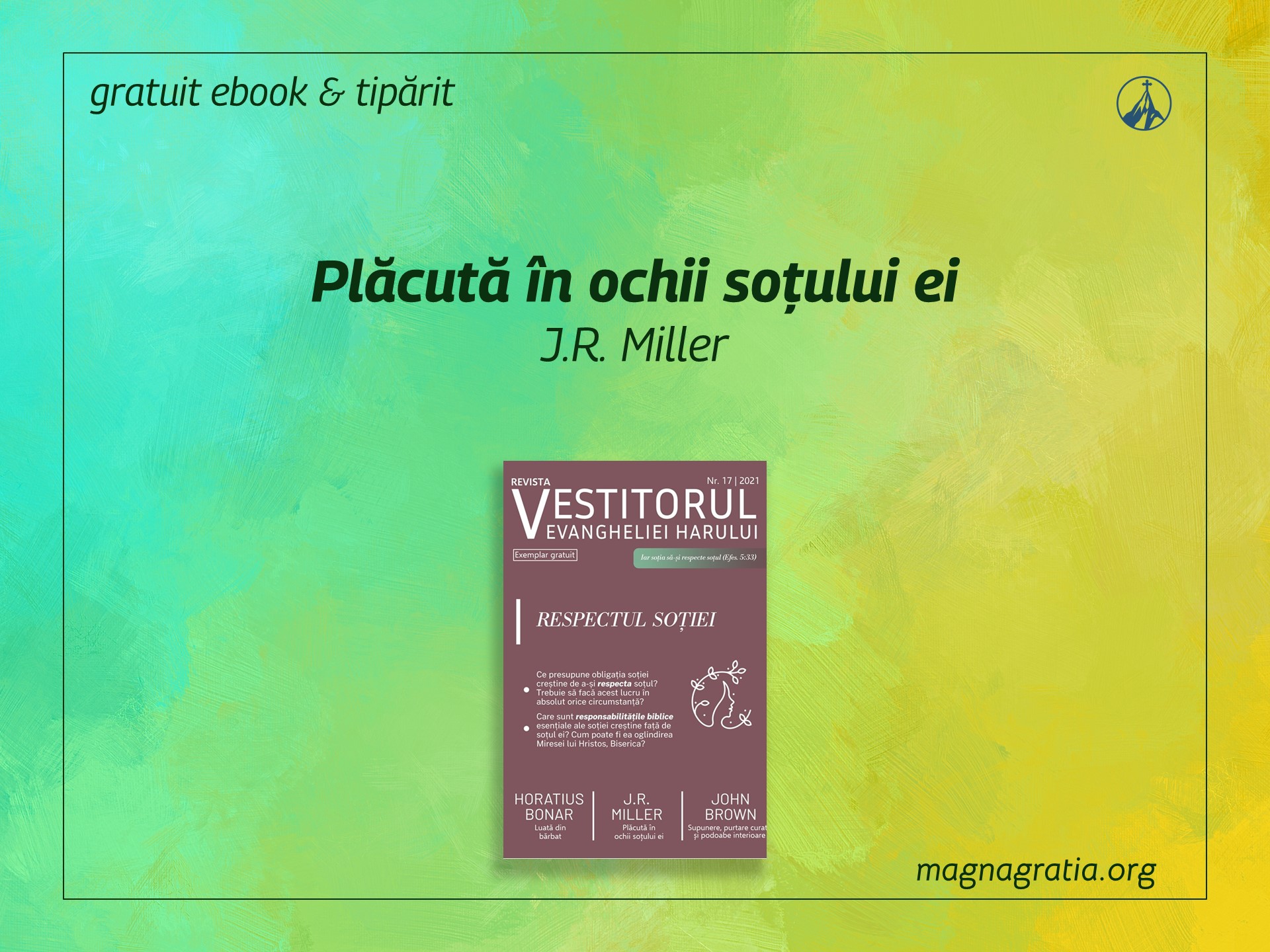 Plăcută în ochii soțului ei