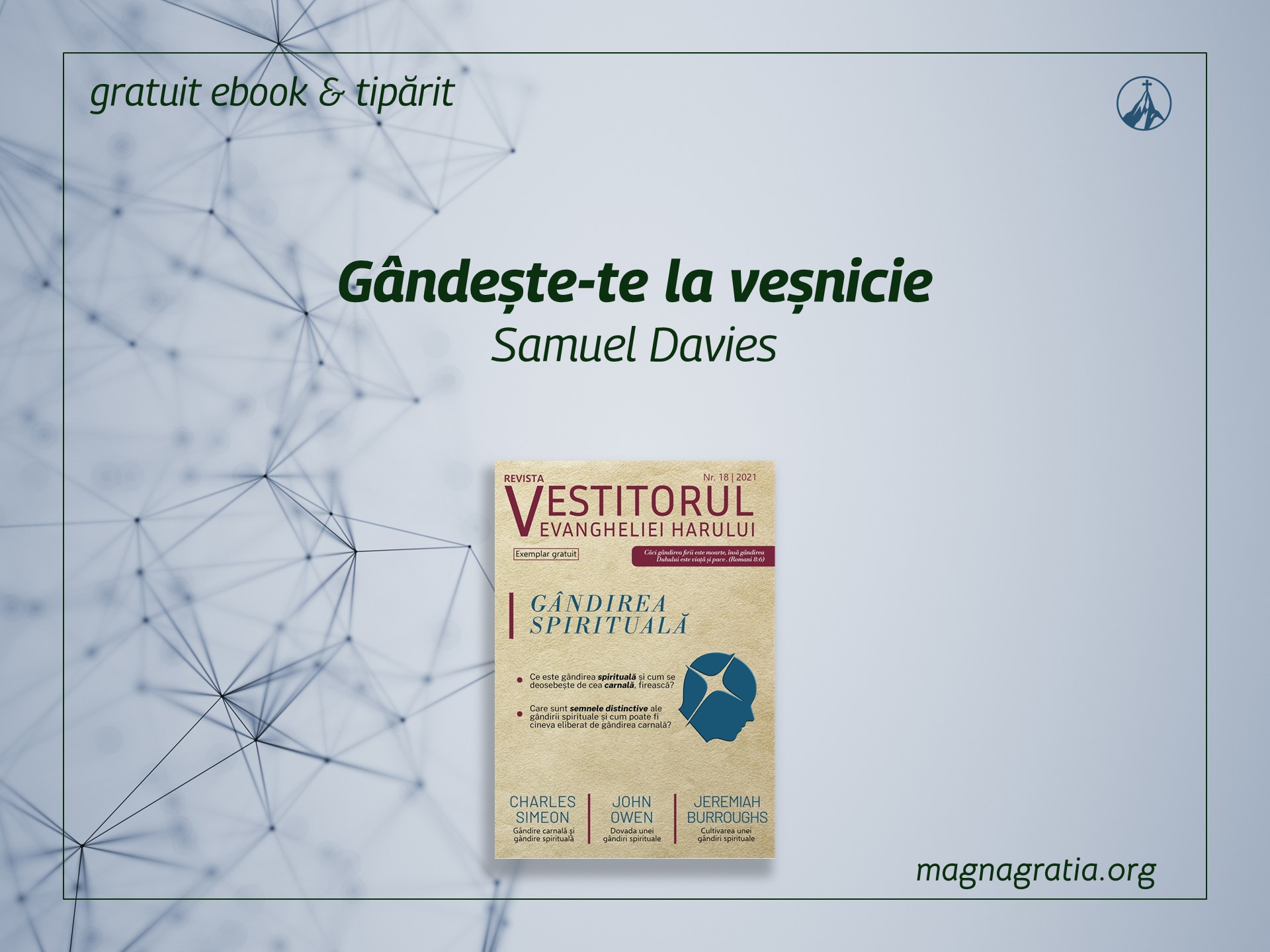 Gândește-te la veșnicie