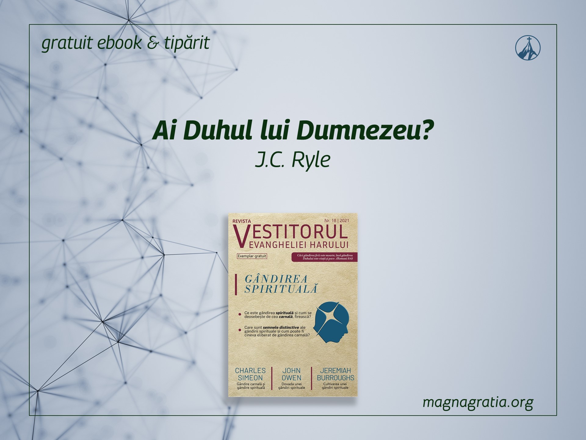 Ai Duhul lui Dumnezeu?