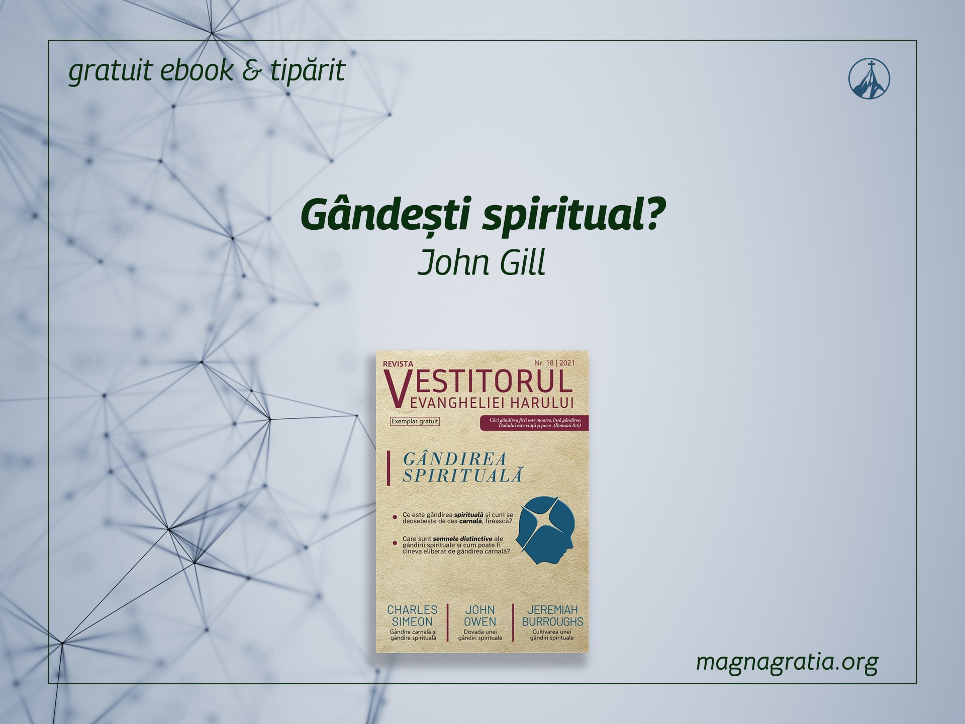Gândești spiritual?