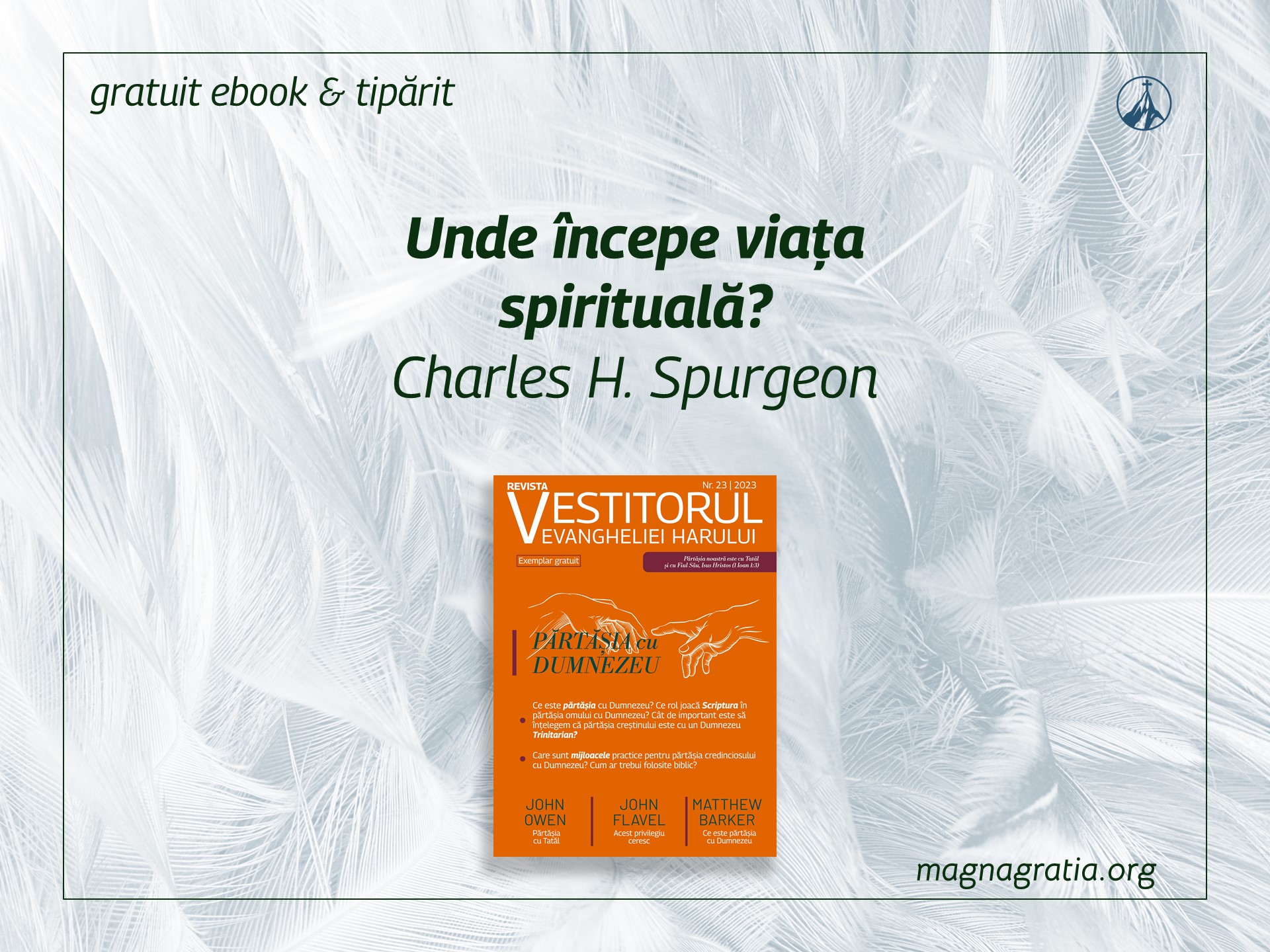 Unde începe viața spirituală?