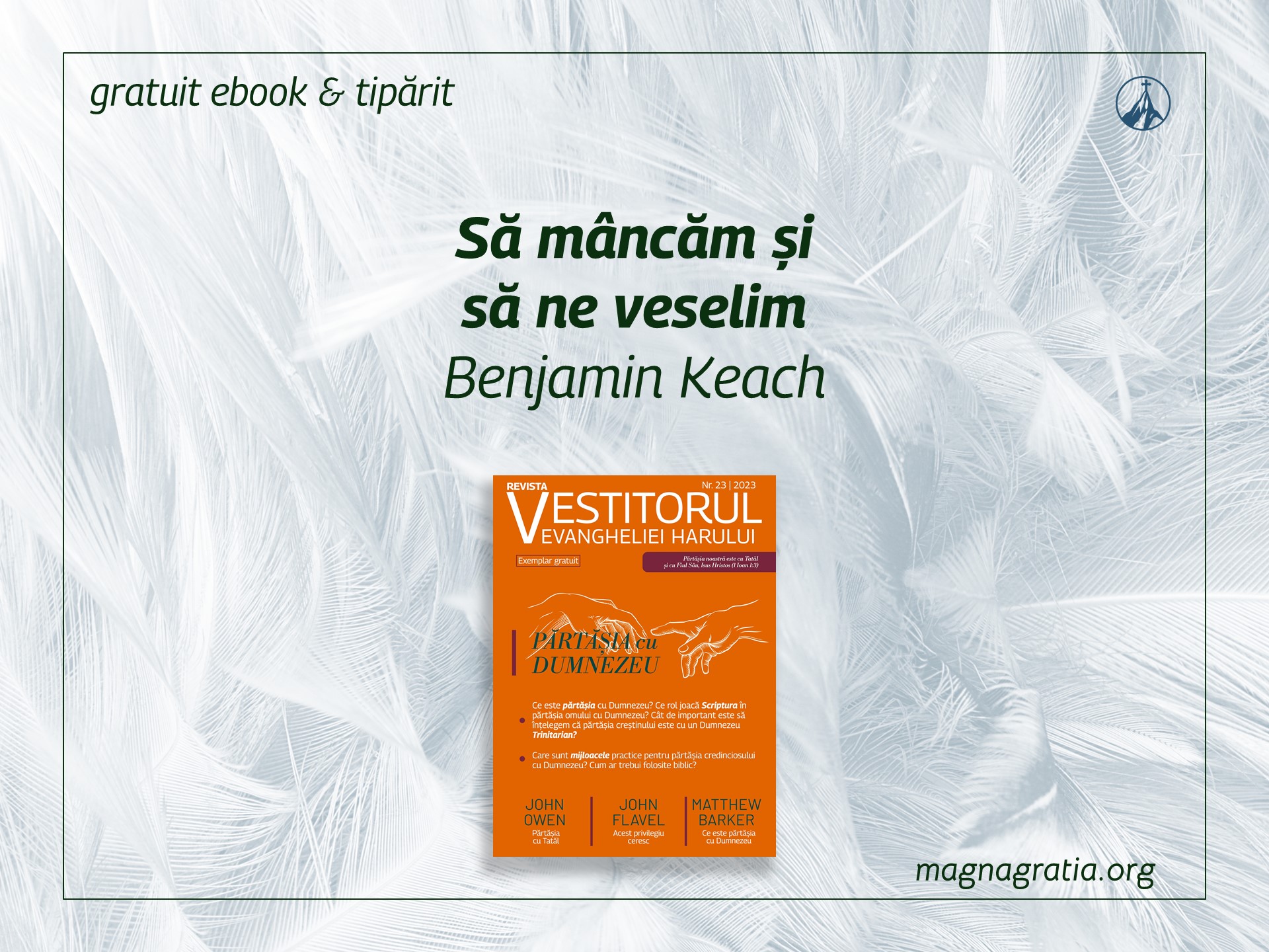 Să mâncăm și să ne veselim