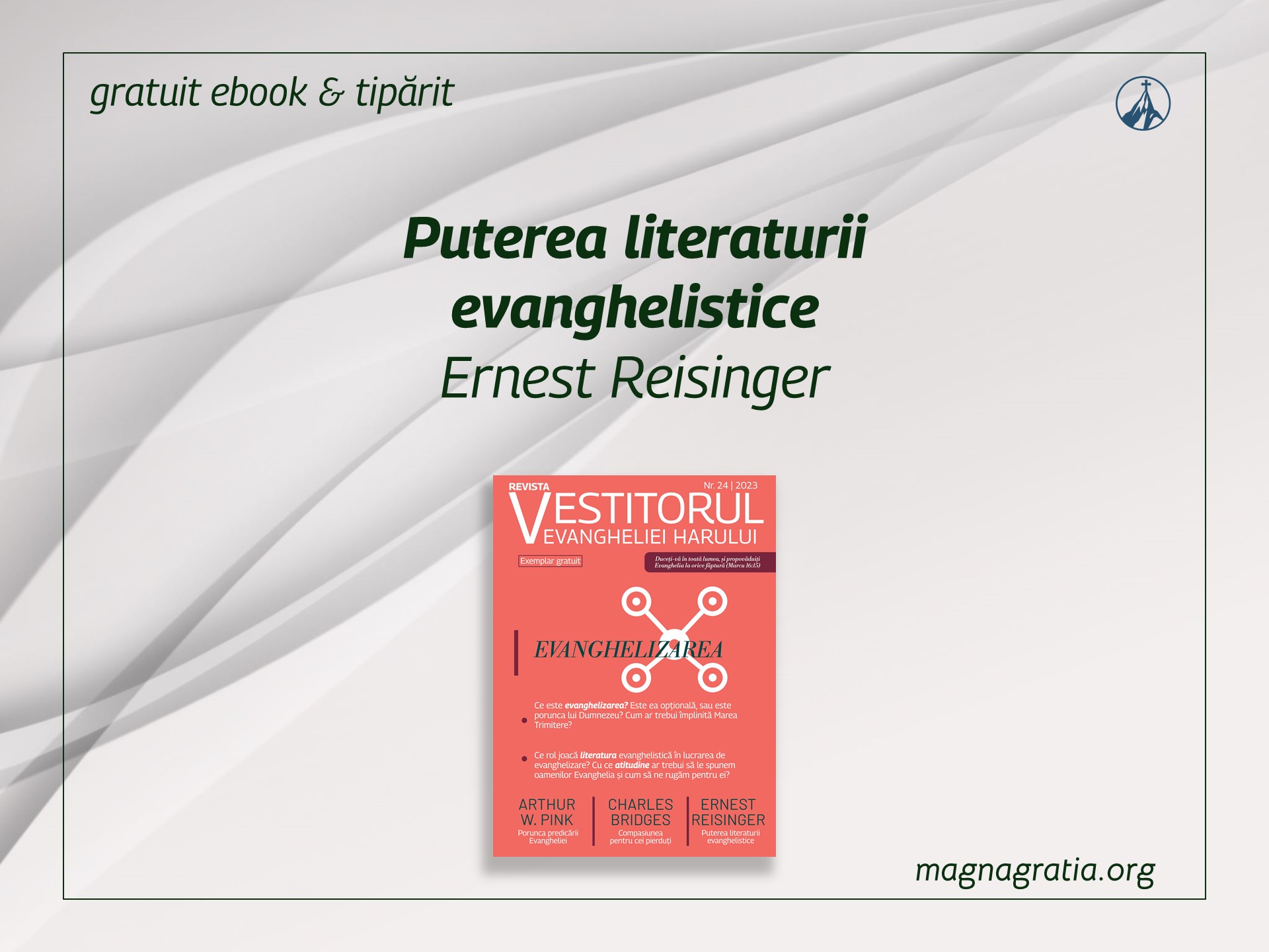 Puterea literaturii evanghelistice