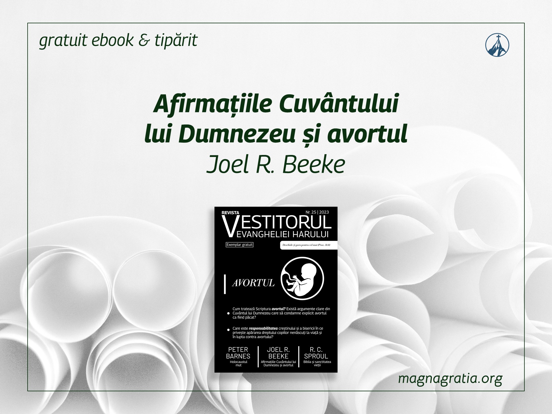Afirmațiile Cuvântului lui Dumnezeu și avortul