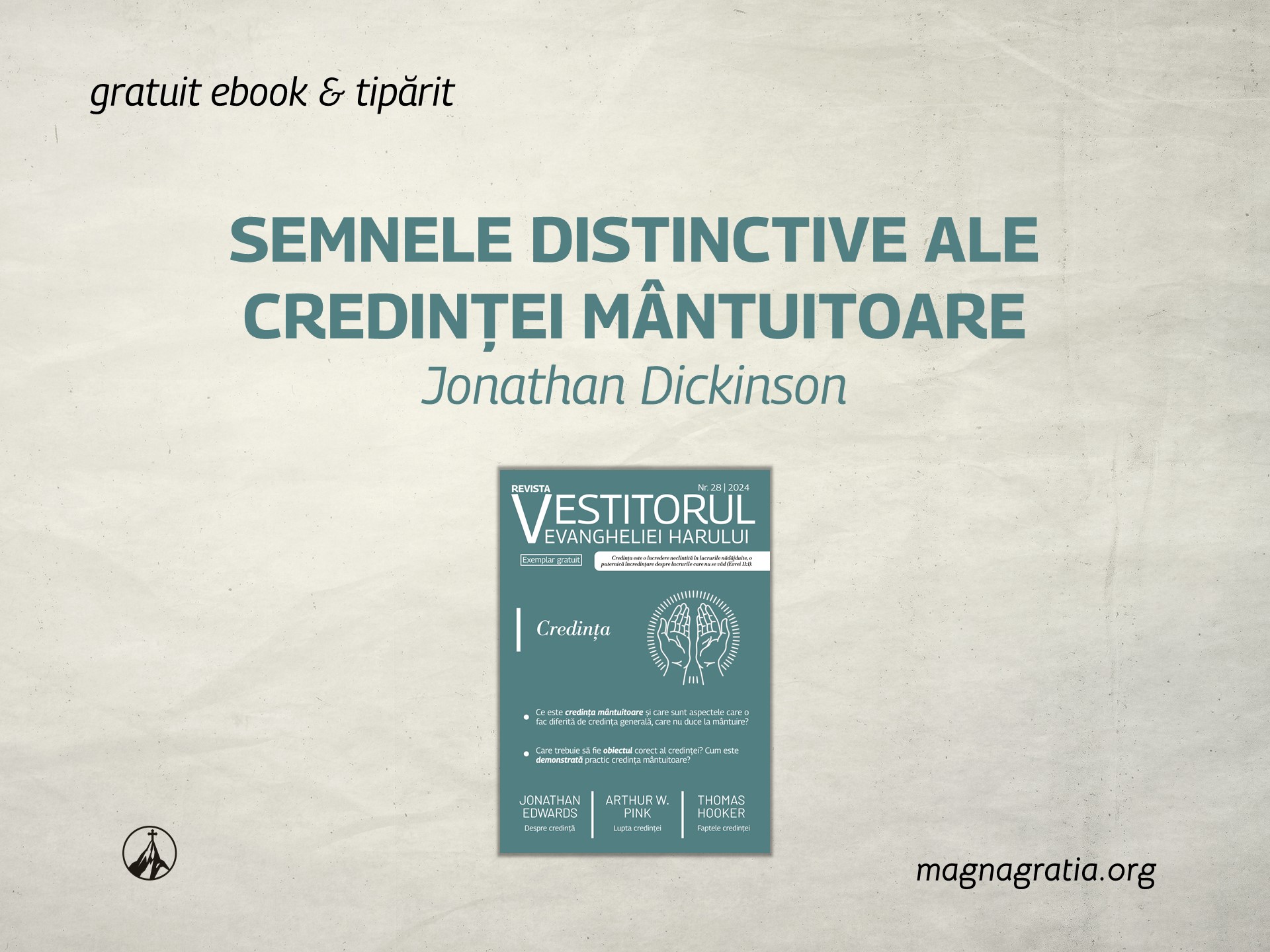 Semnele distinctive ale credinței mântuitoare