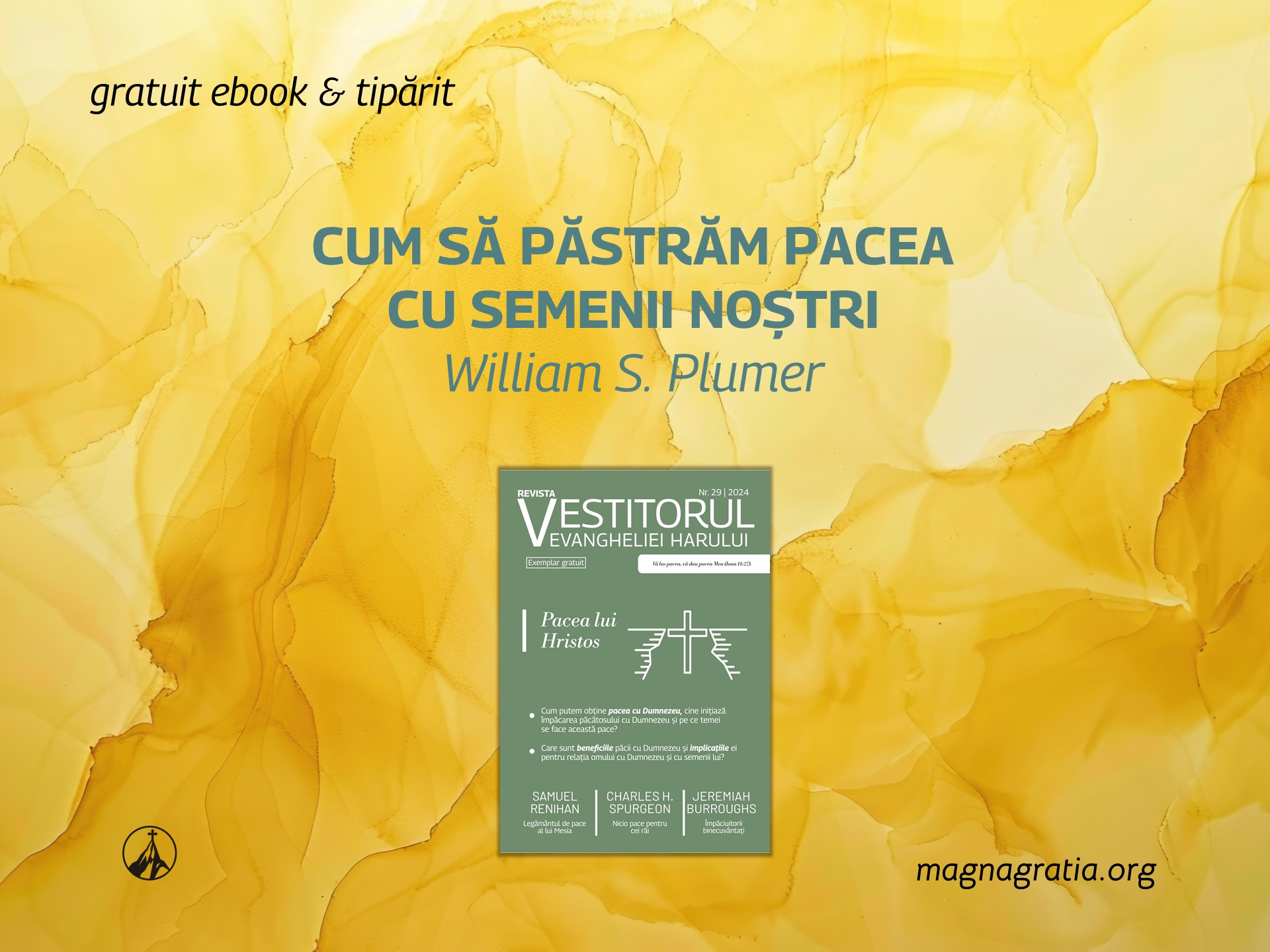 Cum să păstrăm pacea cu semenii noștri