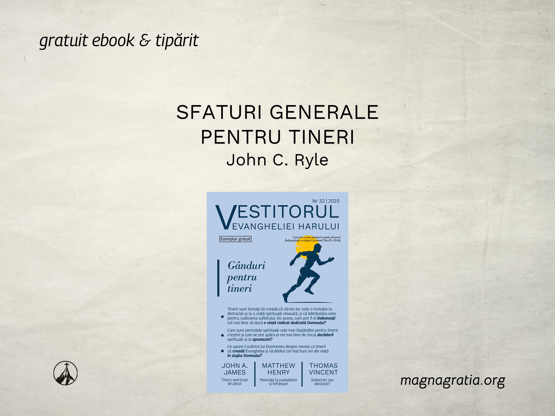 Sfaturi generale pentru tineri