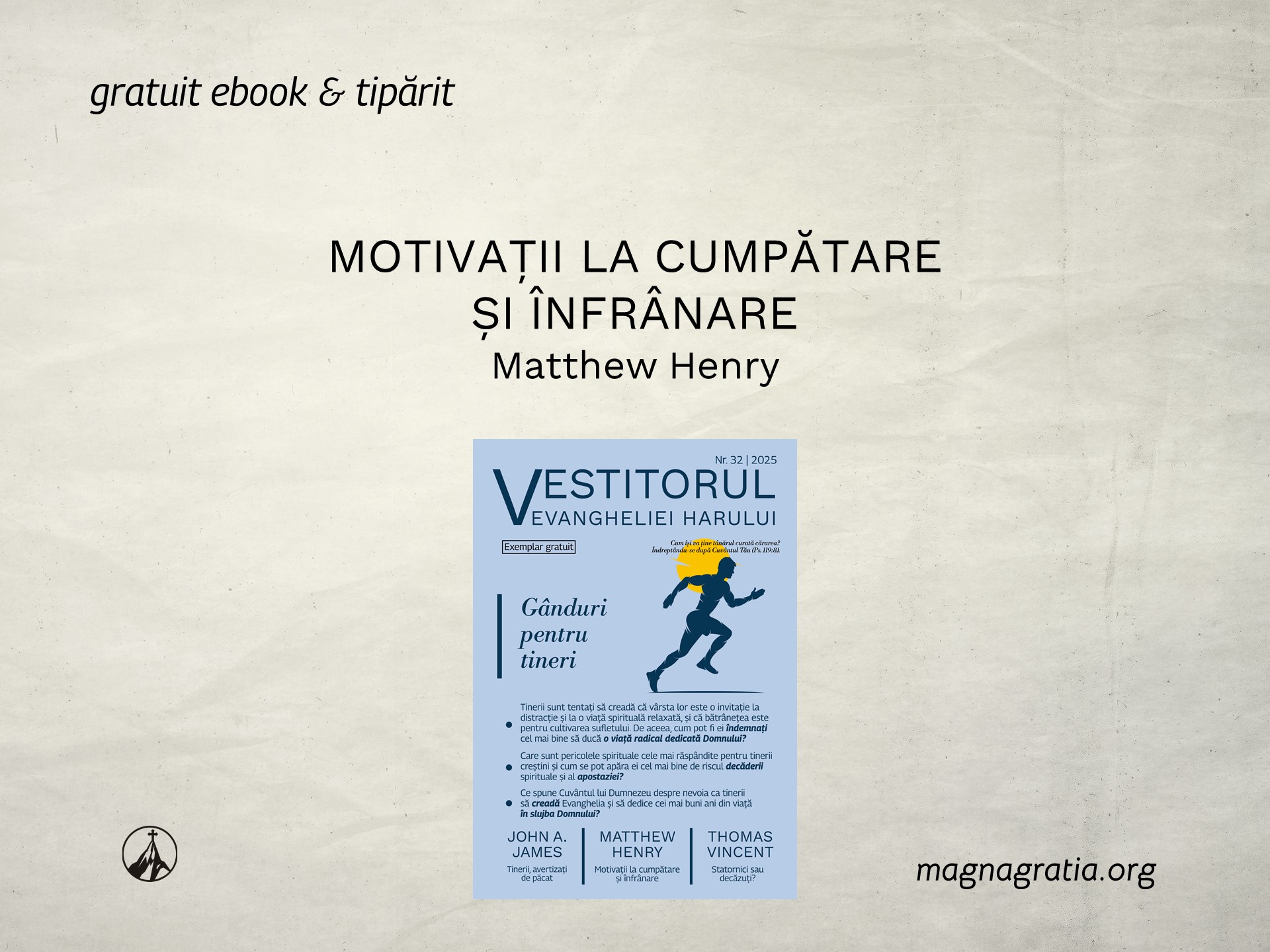 Motivații la cumpătare și înfrânare