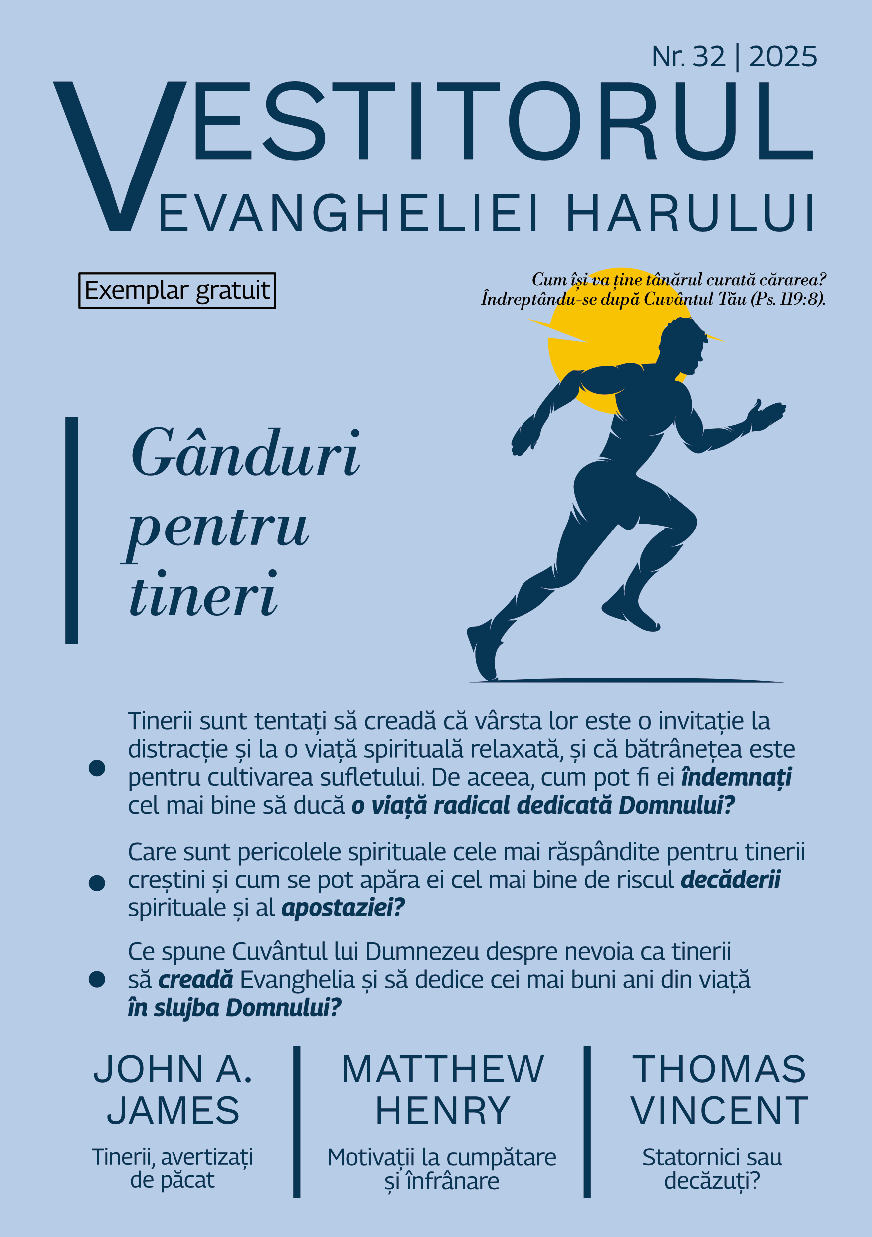 Gânduri pentru tineri