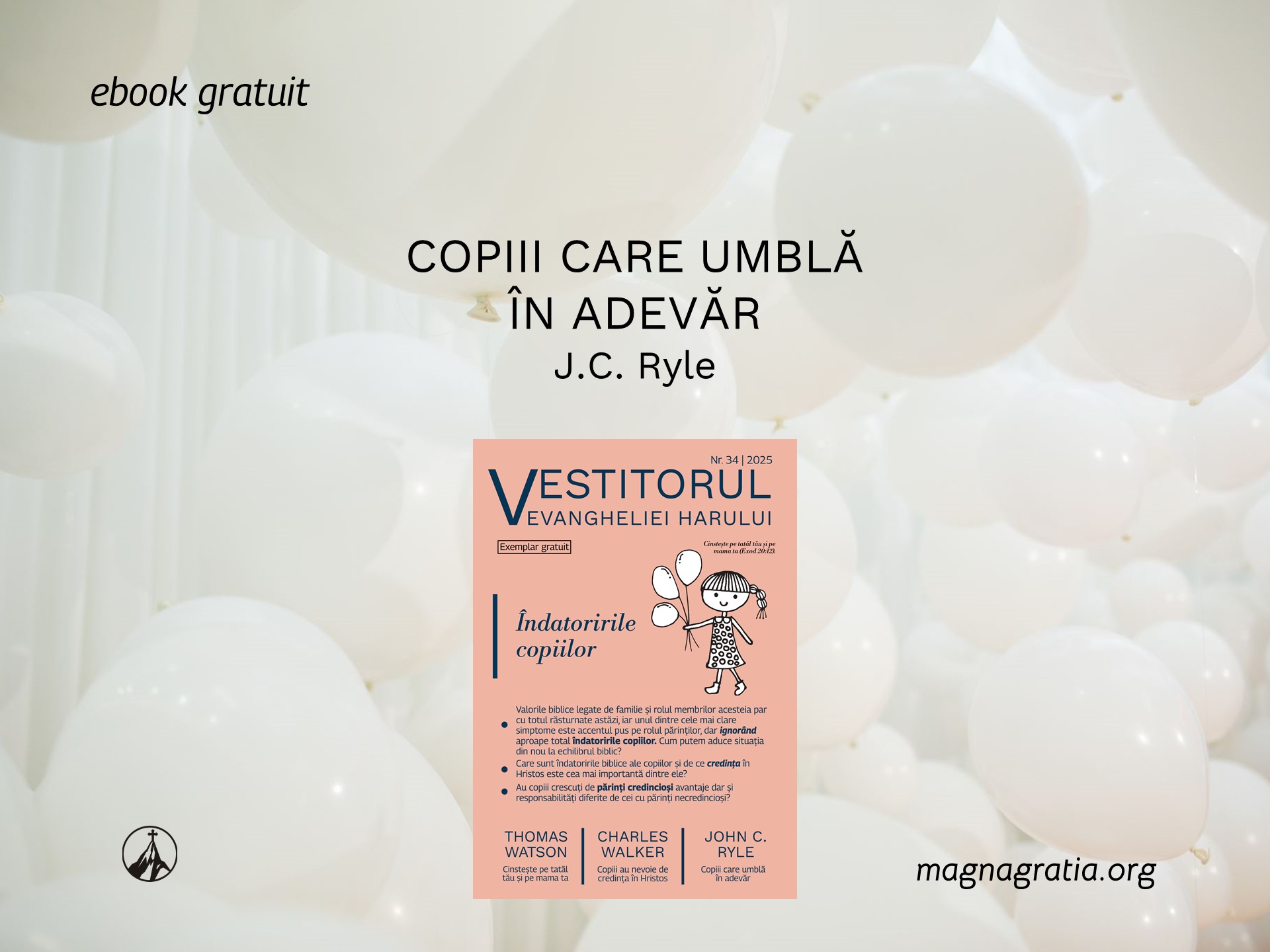 Copiii care umblă în adevăr