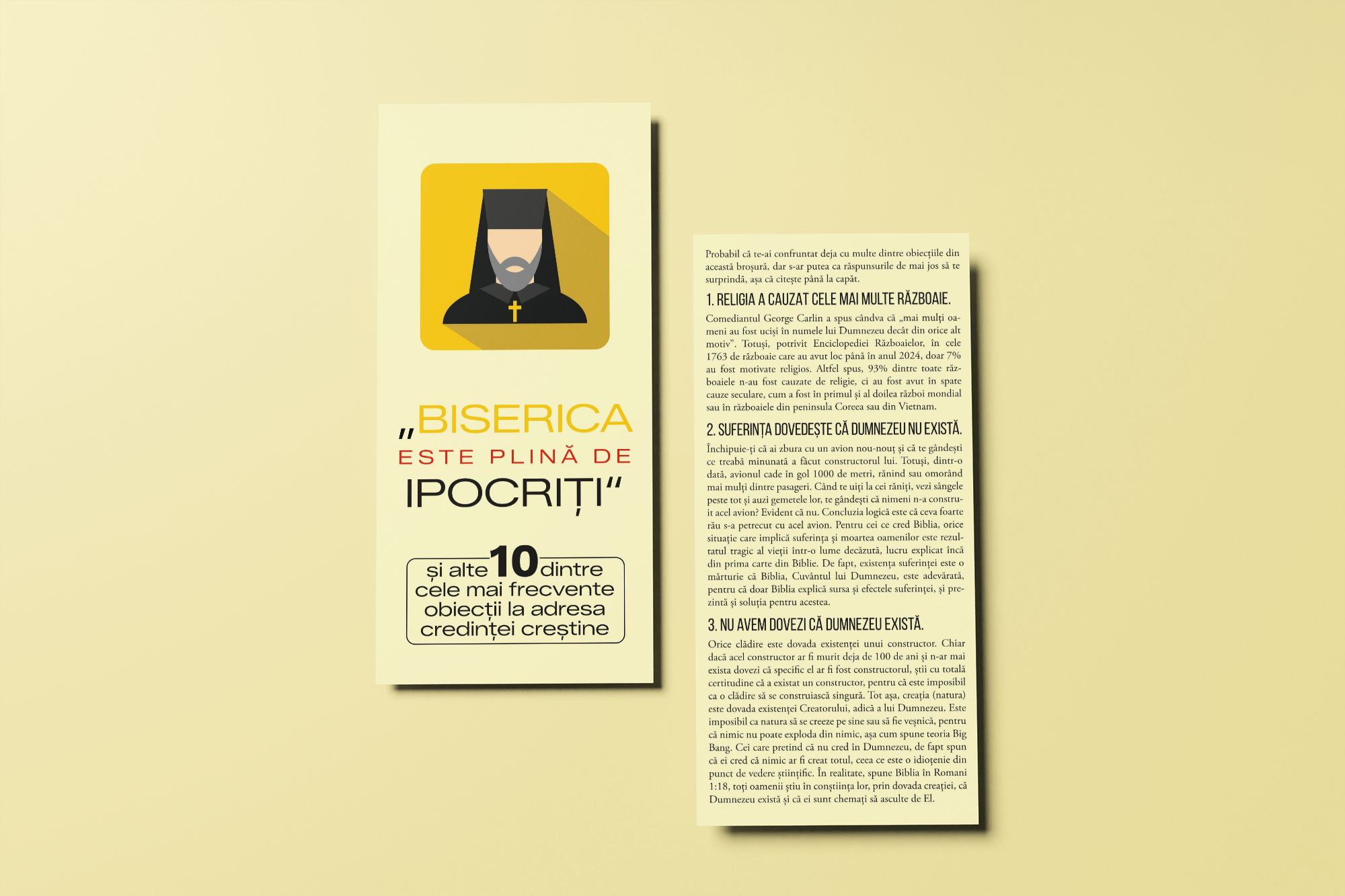„BISERICA ESTE PLINĂ DE IPOCRIȚI“ și alte zece dintre cele mai frecvente obiecții la adresa credinței creștine