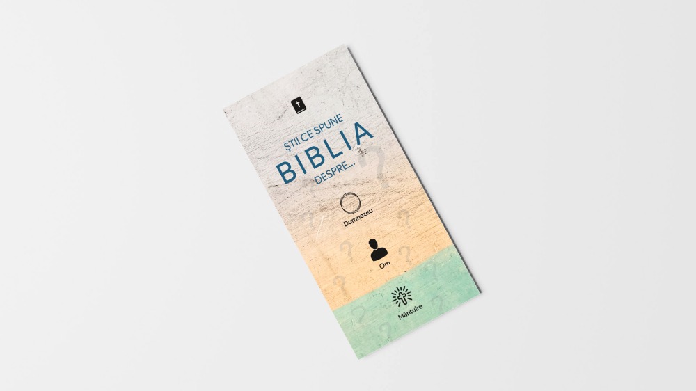 Știi ce spune Biblia despre Dumnezeu, om și mântuire?