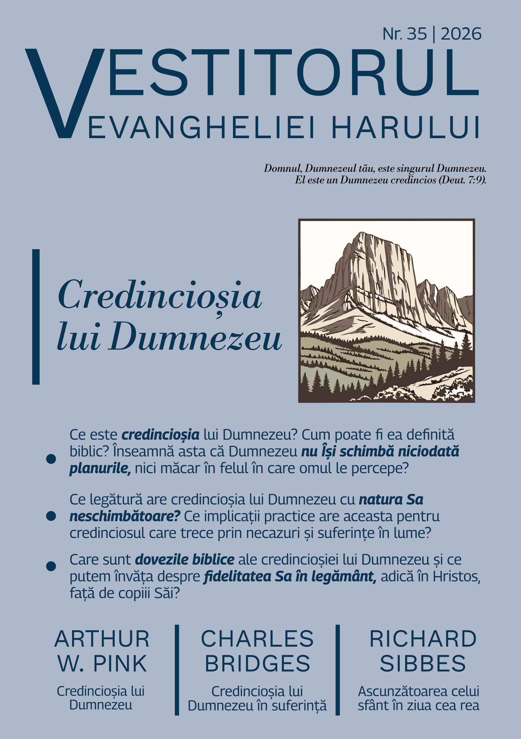 Credincioșia lui Dumnezeu