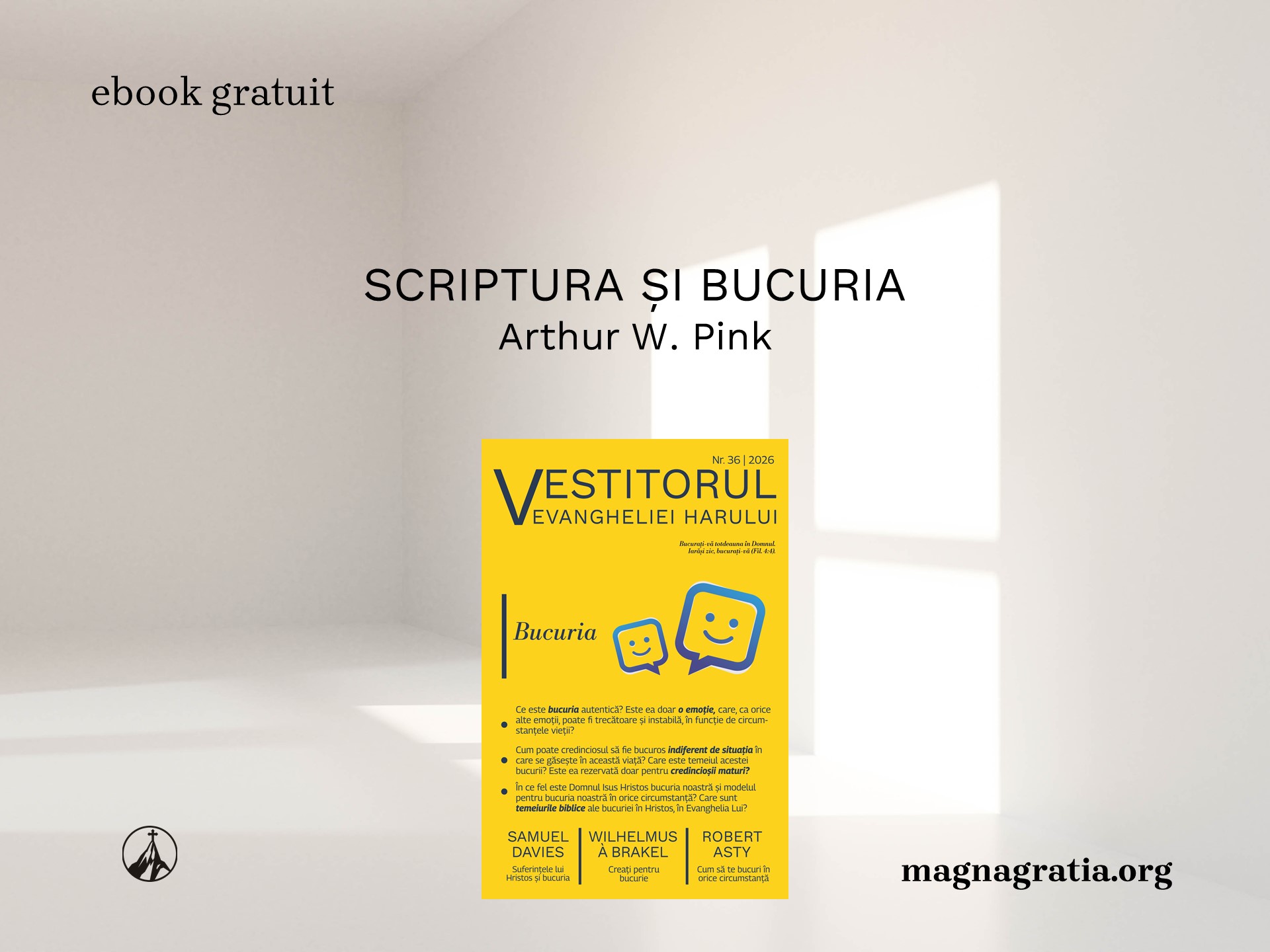 Scriptura și bucuria