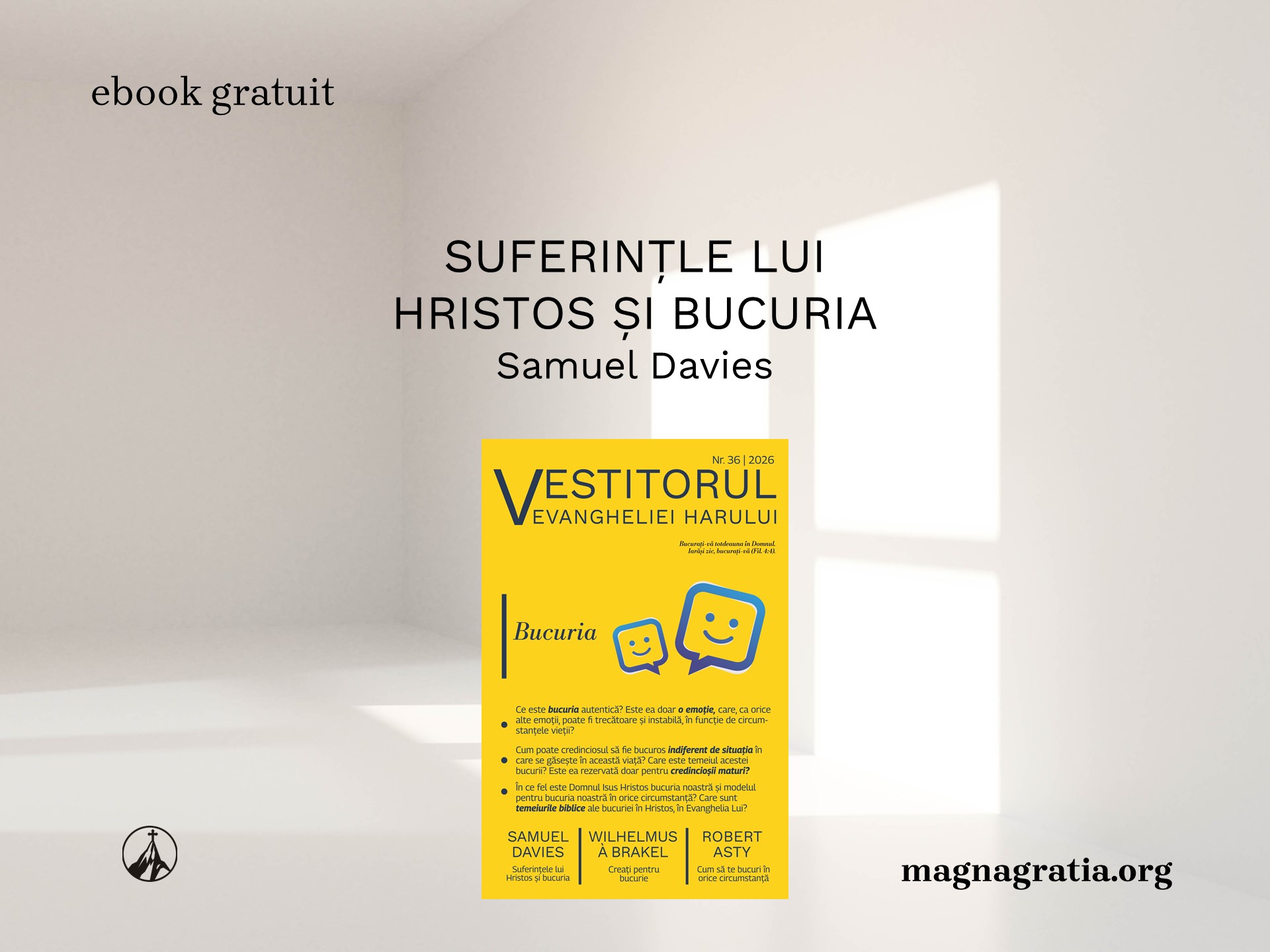 Suferințele lui Hristos și bucuria