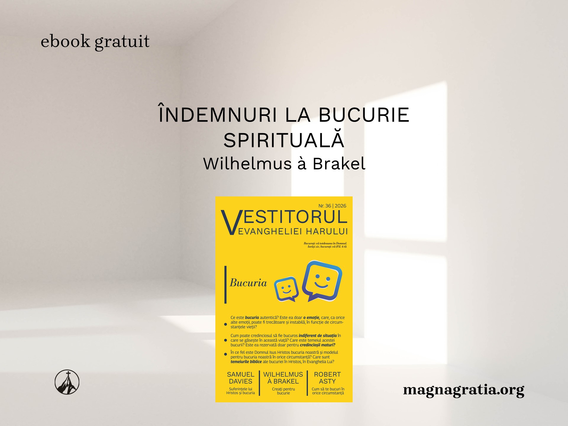 Îndemnuri la bucurie spirituală