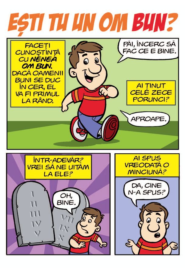 Ești tu un om bun?