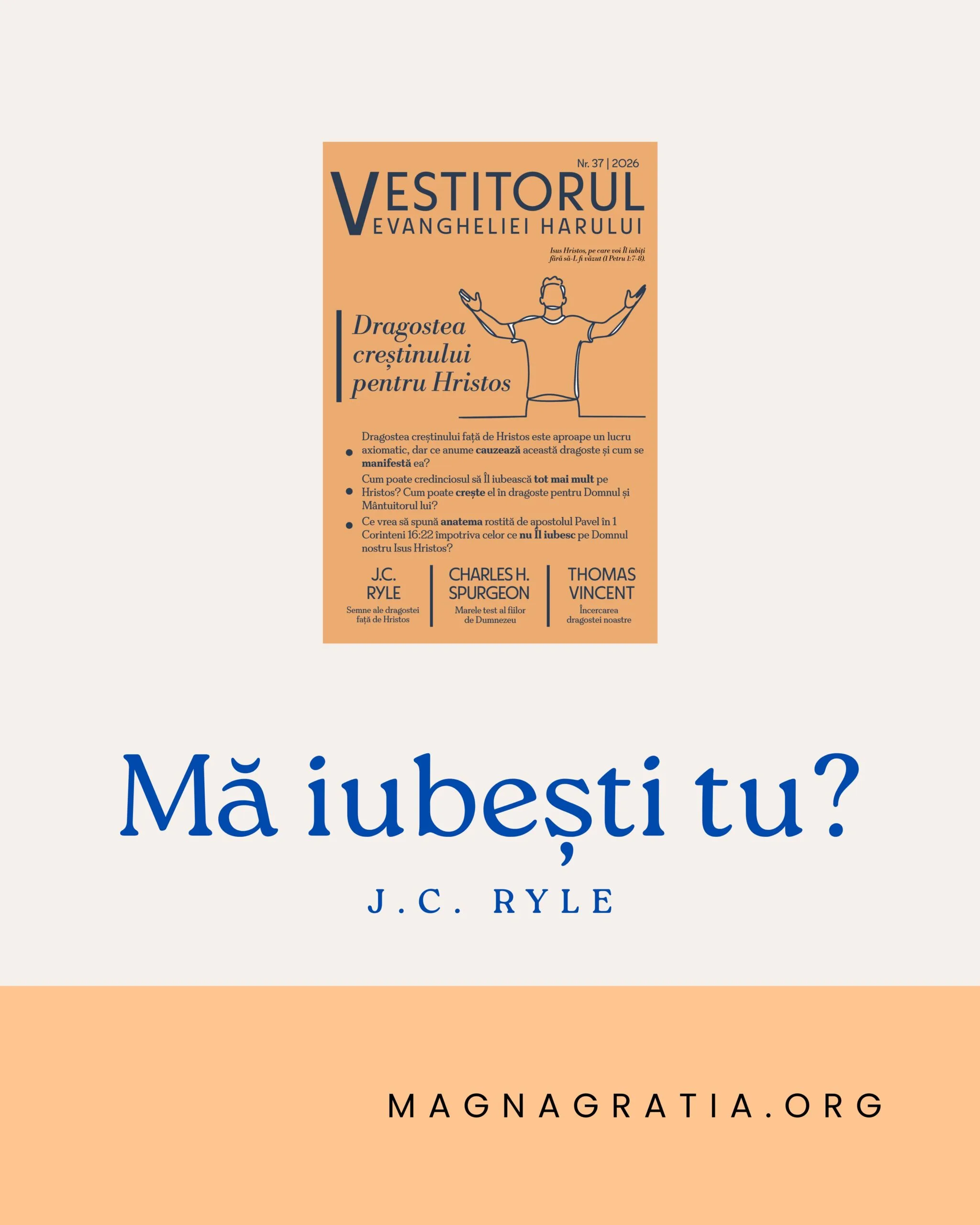 Mă iubești tu?