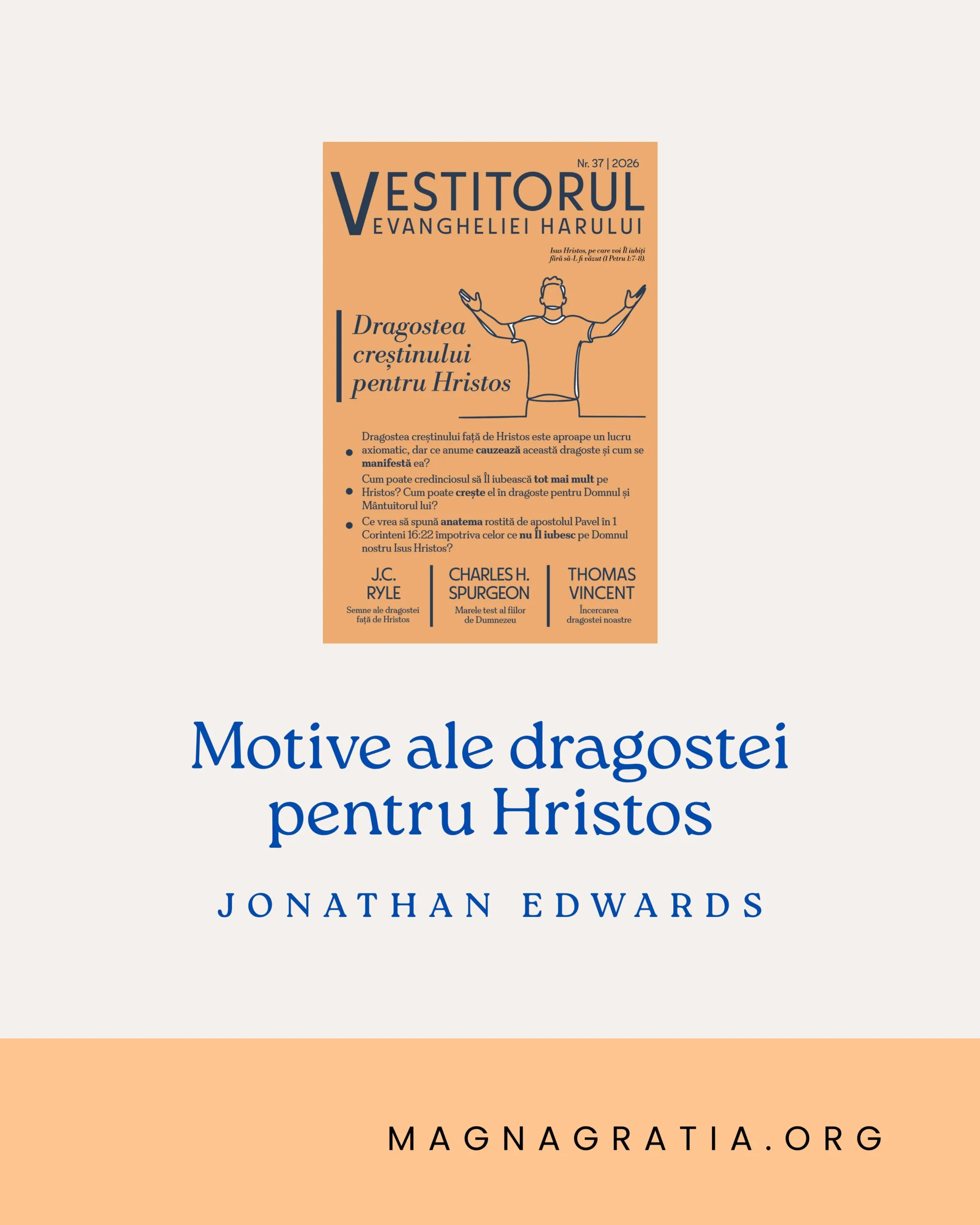 Motive ale dragostei pentru Hristos