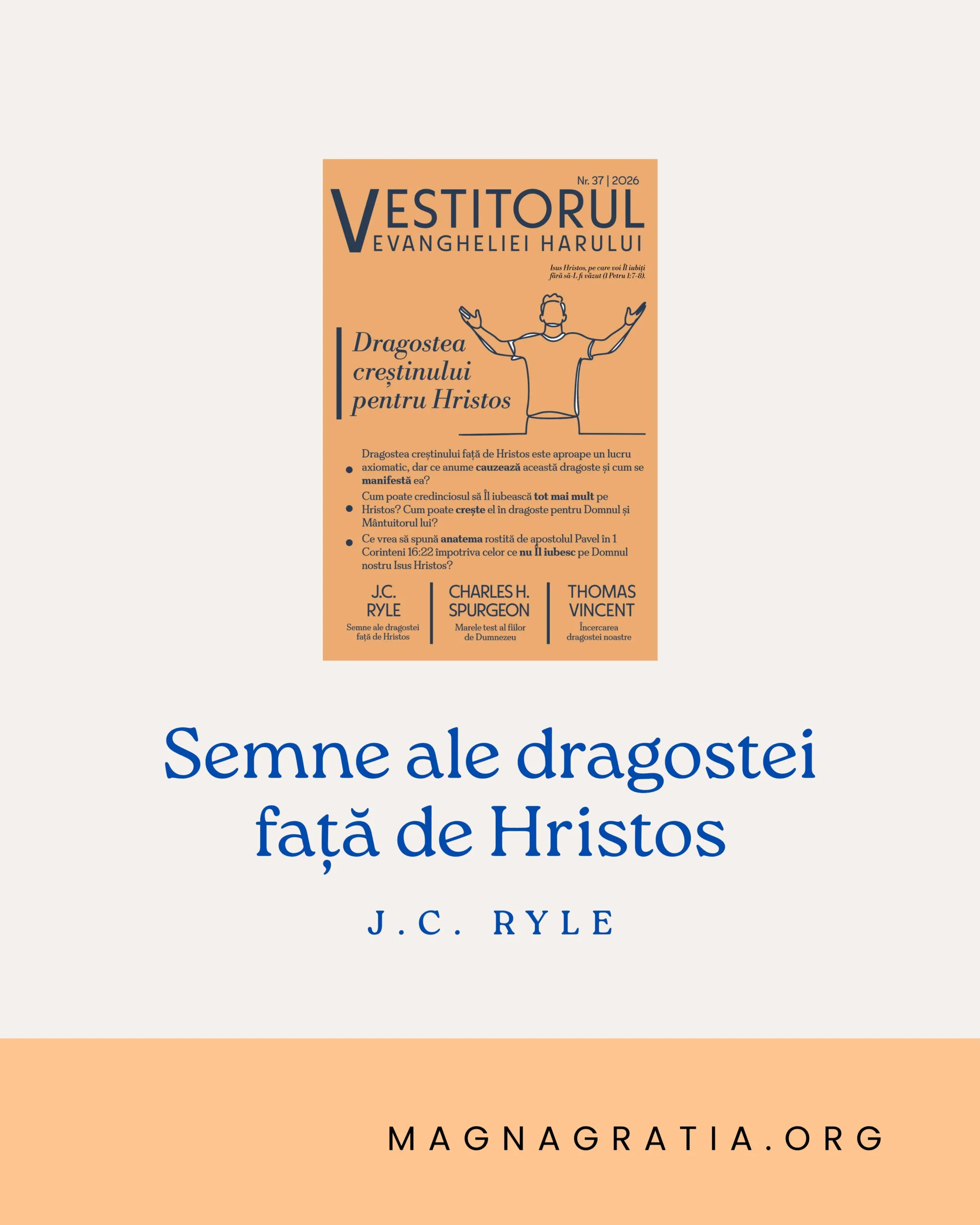Semne ale dragostei față de Hristos